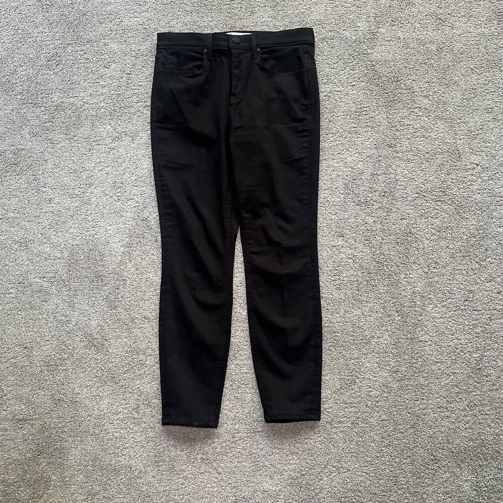 Ayr Jeans Women 29 Black Pants The Skinny Stretch Preppy Classic Capsule Staple